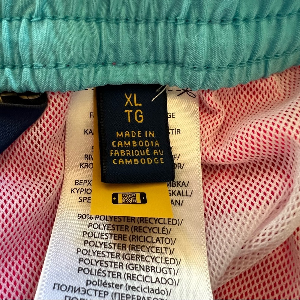 Polo Ralph Lauren Traveler Bright Pink Swim Trunks Swim Shorts Men’s XL - Picture 7 of 8